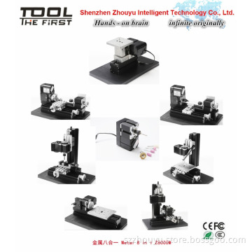 Factory Sales Metal 8 In 1 machine kit for hobby education amateur